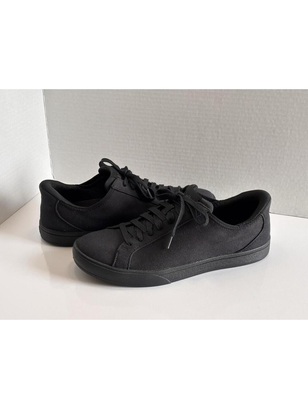 Kizik Irvine Blackout Hands Free Shoes Men's 7.5 Women's 9 Canvas Sneakers